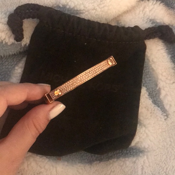 Michael Kors Jewelry - Michael Kors Rose Gold crystal bangle